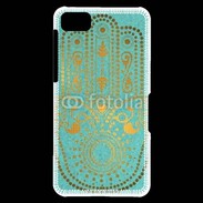 Coque Blackberry Z10 Islam turquoise 25