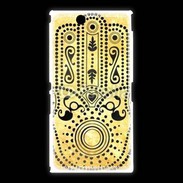 Coque Sony Xpéria Z Ultra Islam noir et jaune 25