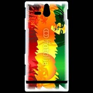 Coque Sony Xperia U Reggae Attitude 16