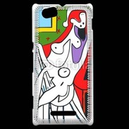 Coque Sony Xperia M Inspiration Picasso 27