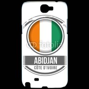 Coque Samsung Galaxy Note 2 Logo Abidjan