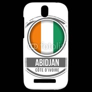Coque HTC One SV Logo Abidjan