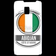 Coque LG P990 Logo Abidjan