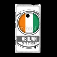 Coque Nokia Lumia 520 Logo Abidjan