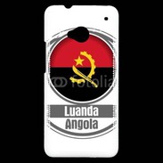 Coque HTC One Logo Angola