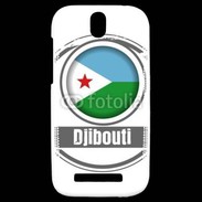 Coque HTC One SV Logo Djibouti