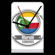 Pendule de bureau Logo Comores