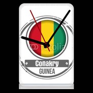 Pendule de bureau Logo Conakry Guinée