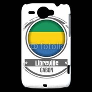 Coque HTC Wildfire G8 Logo Gabon