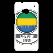 Coque HTC One Logo Gabon