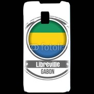 Coque LG P990 Logo Gabon