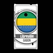Coque Nokia Lumia 520 Logo Gabon