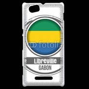 Coque Sony Xperia M Logo Gabon