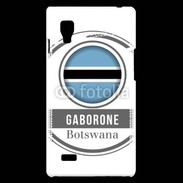 Coque LG Optimus L9 Logo Botswana