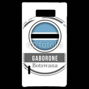 Coque LG Optimus L7 Logo Botswana