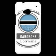 Coque HTC One Logo Botswana