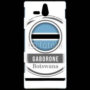 Coque Sony Xperia U Logo Botswana