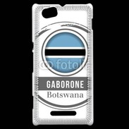 Coque Sony Xperia M Logo Botswana