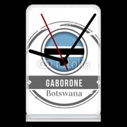 Pendule de bureau Logo Botswana