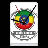 Pendule de bureau Logo Ethiopie