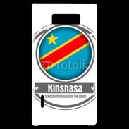 Coque LG Optimus L7 Logo Kinshasa