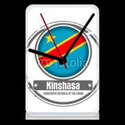Pendule de bureau Logo Kinshasa