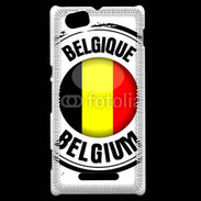 Coque Sony Xperia M logo Belgique