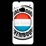 Coque HTC One Logo Luxembourg