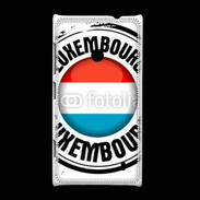 Coque Nokia Lumia 520 Logo Luxembourg