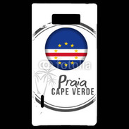 Coque LG Optimus L7 Logo Cap Vert