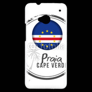 Coque HTC One Logo Cap Vert
