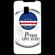 Coque LG P990 Logo Cap Vert