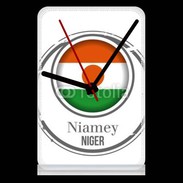 Pendule de bureau Logo Niger