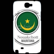 Coque Samsung Galaxy Note 2 logo Mauritanie