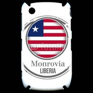 Coque Blackberry 8520 logo Liberia