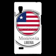 Coque LG Optimus L9 logo Liberia