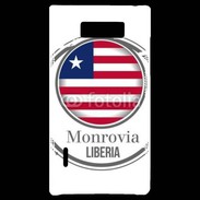 Coque LG Optimus L7 logo Liberia