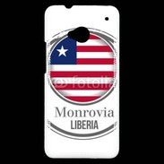 Coque HTC One logo Liberia