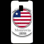 Coque LG P990 logo Liberia