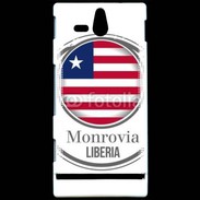 Coque Sony Xperia U logo Liberia