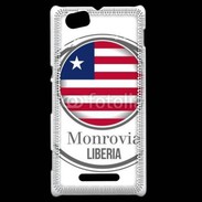 Coque Sony Xperia M logo Liberia