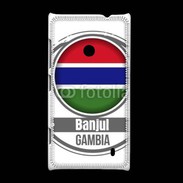 Coque Nokia Lumia 520 Logo Gambie