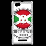 Coque Sony Xperia M Logo Burundi