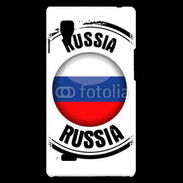 Coque LG Optimus L9 Logo Russie