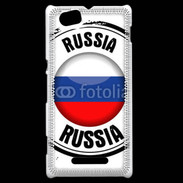 Coque Sony Xperia M Logo Russie