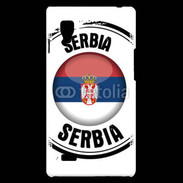 Coque LG Optimus L9 Logo Serbie
