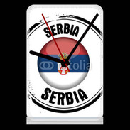 Pendule de bureau Logo Serbie
