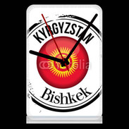 Pendule de bureau Logo Kirghizistan