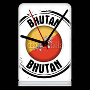 Pendule de bureau Logo Bhoutan