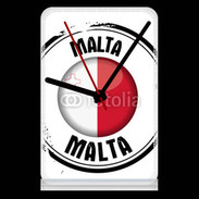Pendule de bureau Logo Malte